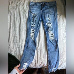 Distressed American Eagle